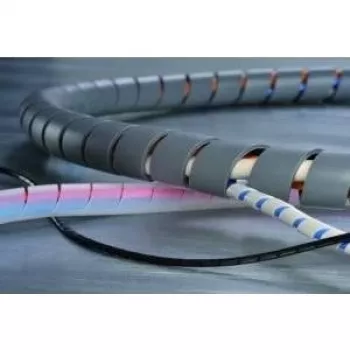 HellermannTyton Helawrap HWPP osłona ochronna kabli, 10mm, 25m, czarna, polipropylen, -60°C do +80°C 161-41101