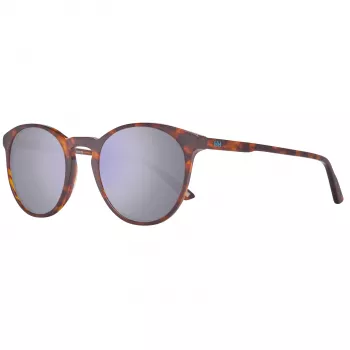 Okulary przeciwsłoneczne damskie Helly Hansen HH5010-C04-50, prostokątna oprawka acetatowa, soczewki poliwęglanowe w kolorze dymnoszarym, 50/22/140 mm
