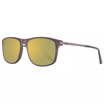 HELLY HANSEN HH5016-C02-56 Okulary przeciwsłoneczne męskie, czarna oprawka, szare szkła, 56/18/140 mm