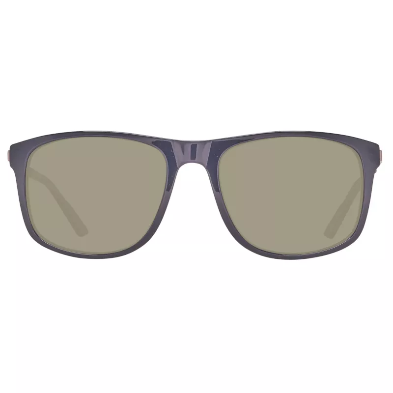 Helly Hansen HH5016-C03-56 Męskie okulary przeciwsłoneczne z polaryzacją, czarna oprawka, soczewki w kolorze dymnoszarym, 56/18/140 mm