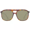 HELLY HANSEN HH5019-C02-55 Męskie sportowe okulary przeciwsłoneczne w kształcie prostokąta, matowa czerń, soczewki w kolorze dymnego szarości, 55/17/140 mm