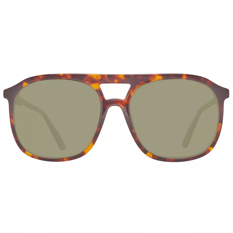 HELLY HANSEN HH5019-C02-55 Męskie sportowe okulary przeciwsłoneczne w kształcie prostokąta, matowa czerń, soczewki w kolorze dymnego szarości, 55/17/140 mm