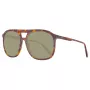 HELLY HANSEN HH5019-C02-55 Męskie sportowe okulary przeciwsłoneczne w kształcie prostokąta, matowa czerń, soczewki w kolorze dymnego szarości, 55/17/140 mm
