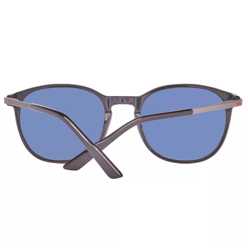 HELLY HANSEN HH5022-C01-57 Okulary przeciwsłoneczne unisex - czarna oprawka, szare soczewki polaryzacyjne, 55/22/140 mm