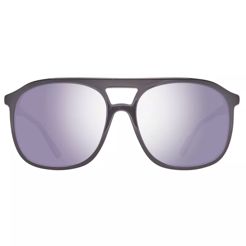 Okulary przeciwsłoneczne Helly Hansen męskie HH5019-C01-55 - czarna oprawka, soczewki smoke grey, 55/17/140 mm