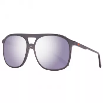 Okulary przeciwsłoneczne Helly Hansen męskie HH5019-C01-55 - czarna oprawka, soczewki smoke grey, 55/17/140 mm