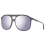 Okulary przeciwsłoneczne Helly Hansen męskie HH5019-C01-55 - czarna oprawka, soczewki smoke grey, 55/17/140 mm