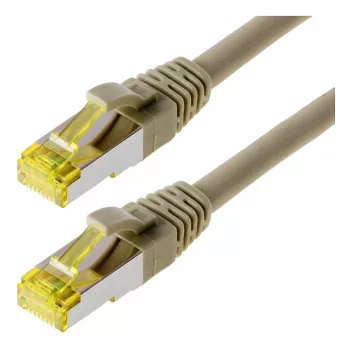 HELOS Cat5e SF/UTP RJ45 Kabel krosowy, 1 m, Szary