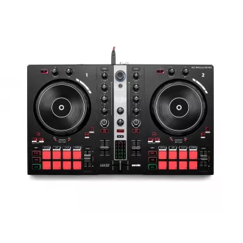 Hercules DJ Essentials Kit z DJControl Inpulse 200, głośnikami DJMonitor 32 i słuchawkami HDP DJ45