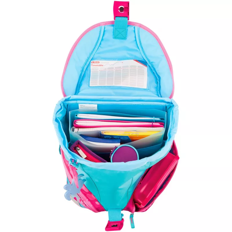 HERLITZ 42021291 Ergonomiczny zestaw tornistrów szkolnych 4-częściowy Space/Astronaut 16L Poliester Certyfikat TÜV