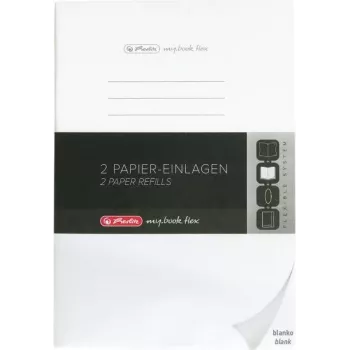 Herlitz 50034130 Zeszyt A5 80 kartek Biały