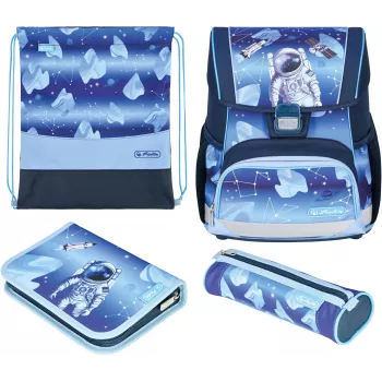 Herlitz Loop Plus Cosmic Explorer Szkolny Plecak Zestaw