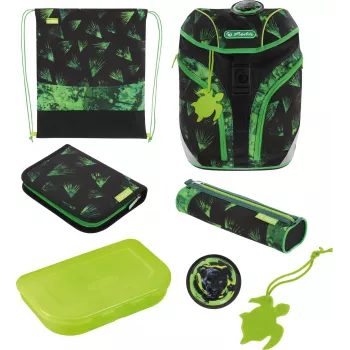 Plecak szkolny Herlitz SoftLight Plus Greenline Explorer