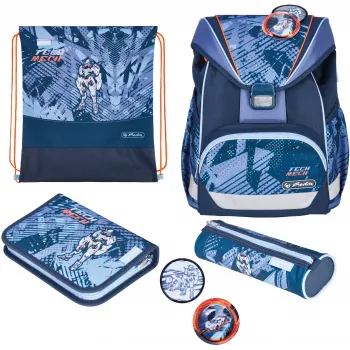Herlitz UltraLight Plus TechMech Plecak Szkolny