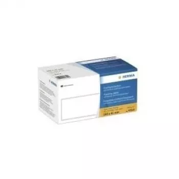 HERMA Samoprzylepne Etykiety do Frankowania z Zakładką - Białe - 165 x 41 mm - 1000 Etykiet (4314)