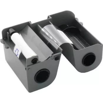 HID Fargo Standard Black Ribbon Cartridge z rolką czyszczącą do serii DTC