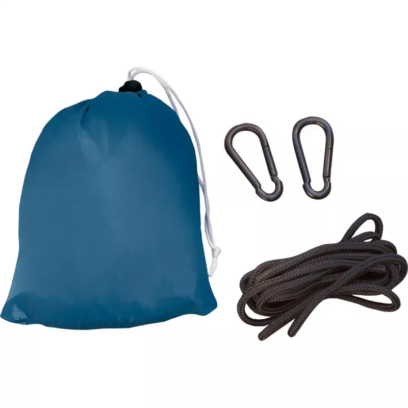 High Peak 41224 Hamak wiszący - 250 kg - 1 osoba - Nylon - Niebieski - 140 mm