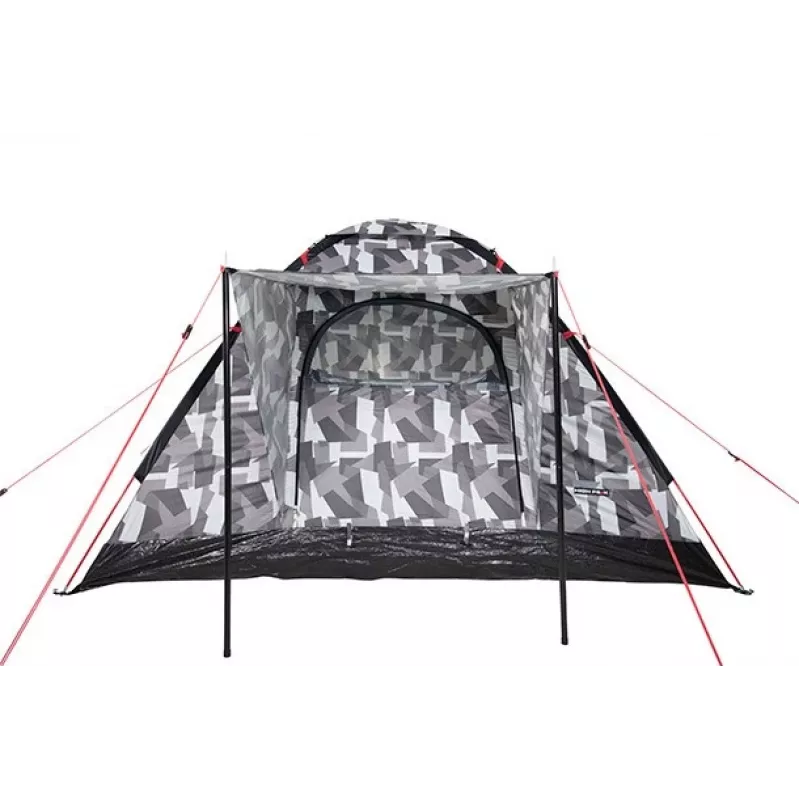 High Peak Beaver 3 Camouflage namiot kopułowy 3-osobowy, wodoodporność 2000 mm, stelaż z włókna szklanego