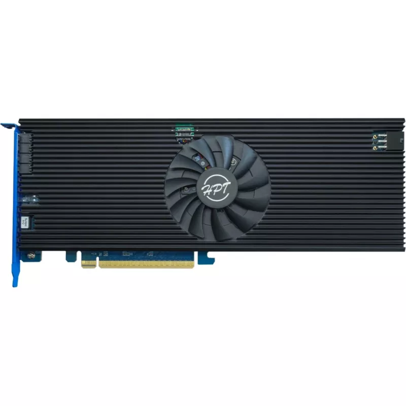 HIGHPOINT Rocket 1608A PCIe Gen5 x16 do 8-M.2 NVMe Karta przełącznika