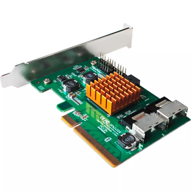HIGHPOINT RocketRAID 2720A PCIe 2.0 x8 SAS/SATA 6Gb/s RAID Controller