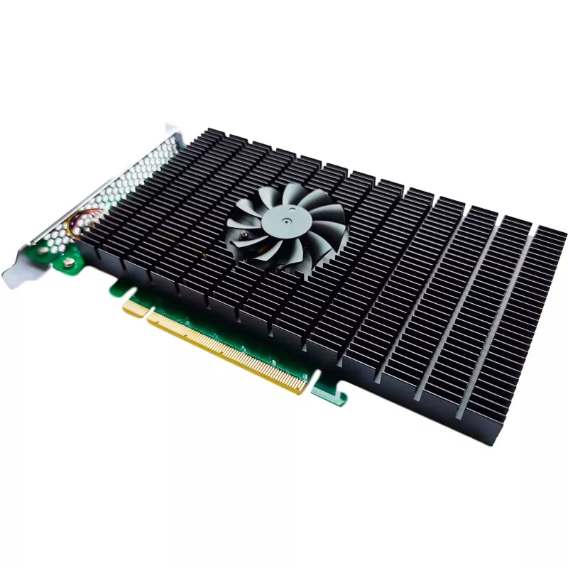 HighPoint SSD7505 PCIe 4.0 NVMe RAID Controller - 5x M.2 SSD, do 28 000 MB/s