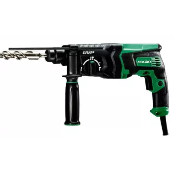 Hikoki DH28PCY2WSZ Młotowiertarka 1100 RPM SDS Plus 3 kg Czarno-zielona