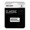 HIKSEMI Classic 128GB USB 3.0 Pendrive, USB-A, Stop cynkowy, Bez kapturka, Srebrny, Odczyt do 100 MB/s