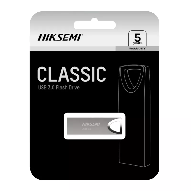 HIKSEMI Classic 32GB USB 3.0 Pendrive – Stop cynkowy, odczyt 100 MB/s, bez kapturka
