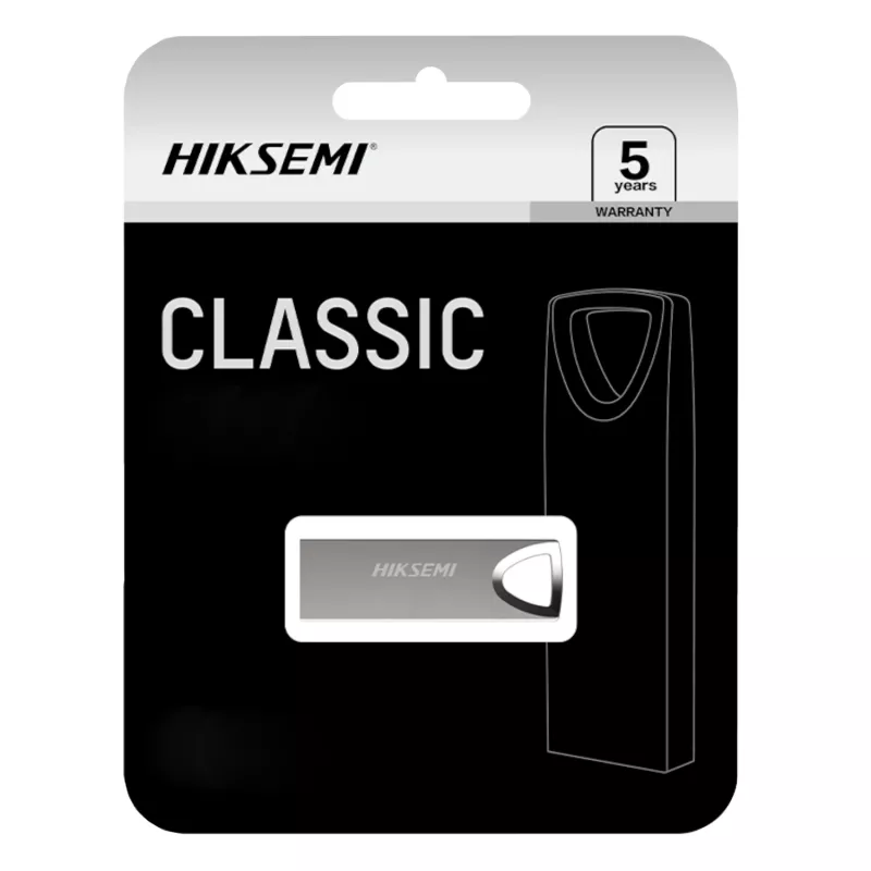 Hiksemi Classic 64GB USB 2.0 Pamięć Flash - Metalowy Stop Cynku, Konstrukcja Bez Zaślepki