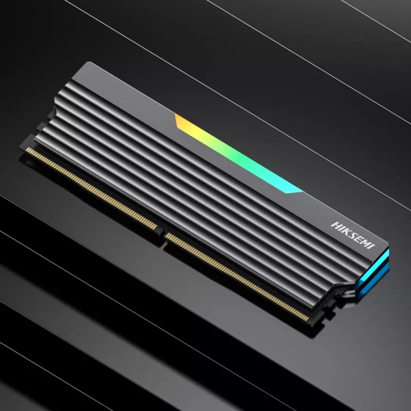 HIKSEMI Future RGB 32GB (2x16GB) 6000MHz DDR5 UDIMM Zestaw pamięci, CL30, Czarny