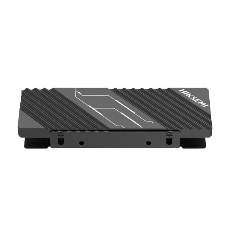 Hiksemi MH2 M.2 NVMe SSD Radiator, pasywny chłodzony aluminiowym stopem z podwójnymi podkładkami termicznymi, konstrukcja zatrzaskowa bez narzędzi, czarny