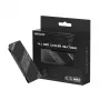 Hiksemi MH2 M.2 NVMe SSD Radiator, pasywny chłodzony aluminiowym stopem z podwójnymi podkładkami termicznymi, konstrukcja zatrzaskowa bez narzędzi, czarny