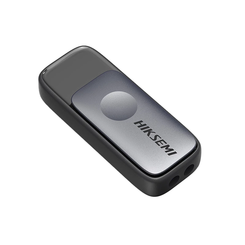 HIKSEMI Pully 64GB USB 3.2 Gen 1 Pamięć Flash - Cynkowo-cynkowy obrotowy design, srebrny
