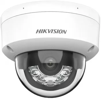 Hikvision DS-2CD1163G2-LIU 6 MP Outdoor Dome IP Security Camera with 2.8 mm Lens, ColorVu, 30 m IR & White Light, PoE
