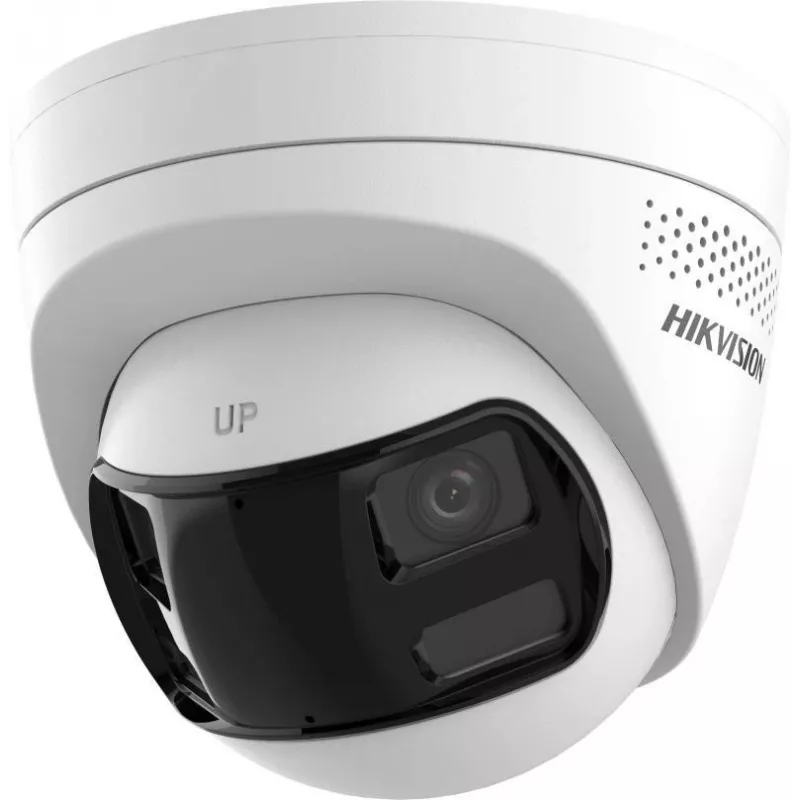 Hikvision DS-2CD1383G2P-LIUF/SL 8 MP Inteligentna hybrydowa kamera IP typu turret z dwukierunkowym audio, obiektyw 2.0mm