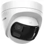 Hikvision DS-2CD1383G2P-LIUF/SL 8 MP Inteligentna hybrydowa kamera IP typu turret z dwukierunkowym audio, obiektyw 2.0mm