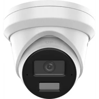 Hikvision DS-2CD2343G2-LI2U 4MP AcuSense Turret IP Camera z inteligentnym światłem hybrydowym, 2.8mm