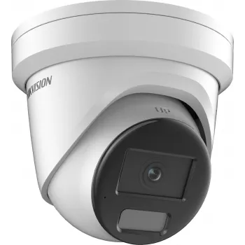 Hikvision DS-2CD2346G2H-IU(2.8MM)(EF)/PL DarkFighter AcuSense 4MP IP Kamera kopułkowa, 2.8mm, Wbudowany mikrofon, PoE
