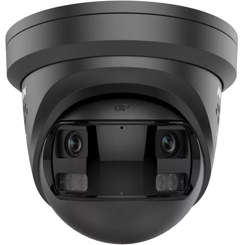 Hikvision DS-2CD2363G2P-LISU/SL 180° panoramiczna kamera sieciowa AcuSense, obiektyw 2×4mm, 3840×1080, czarna DS-2CD2363G2P-LISU/SL(180°)(O-STD)/BLACK
