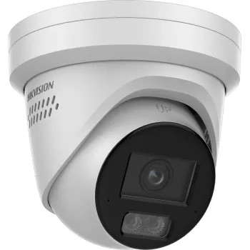 Hikvision DS-2CD2387G3-LIS2UY/SRB 8MP Zewnętrzna sieciowa kamera tubowa z AcuSense, obiektyw 2.8mm, dwukierunkowy audio, IP67, PoE