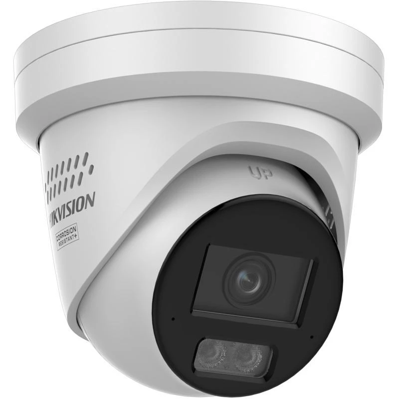 Hikvision DS-2CD2387G3-LIS2UY/SRB 8MP Zewnętrzna sieciowa kamera tubowa z AcuSense, obiektyw 2.8mm, dwukierunkowy audio, IP67, PoE