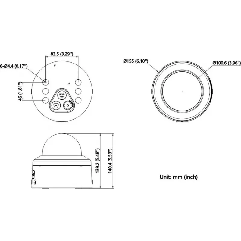 Hikvision DS-2CD2766G3-IPTRZSY (2.8-12mm) Czarna 6MP AcuSense IP Kamera Bullet, H.265+, PoE, IR 40m, IP67/IK10