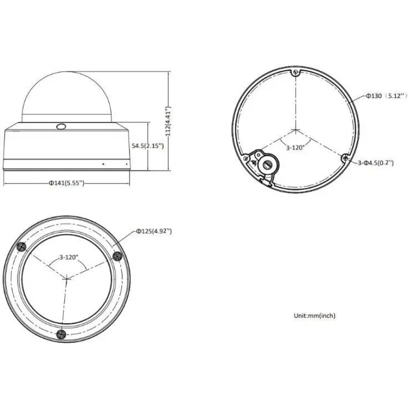 Hikvision DS-2CD2786G2H-IPTRZS 2.8-12mm PL 8 MP Kopułkowa Kamera IP AcuSense PTRZ z Obiektywem Varifocal