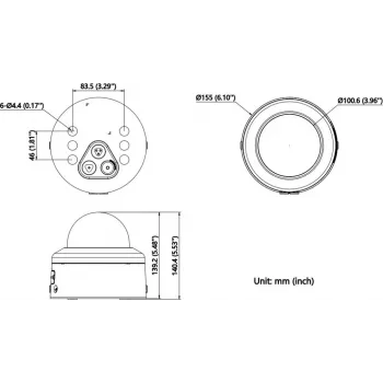 Hikvision DS-2CD2786G3-IPTRZSY(2.8-12mm)BLACK 8MP AcuSense Kamera IP