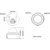 Hikvision DS-2CD2786G3-IPTRZSY 8MP Zewnętrzna kopułkowa kamera IP z obiektywem zmotoryzowanym 2.8-12mm, AcuSense, ColorVu, 40m IR, IP67