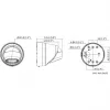 Hikvision DS-2CD2H46G2-IZS(2.8-12mm)(C)(Black) 4MP AcuSense Motorized Varifocal IP Dome Camera
