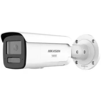 Hikvision DS-2CD2T87G3-LIS2UY/SL 8MP ColorVu AcuSense IP Bullet Kamera, obiektyw stałoogniskowy 4mm, kolor 24/7, światło stroboskopowe i odstraszanie dźwiękiem, IP67, PoE