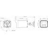 Hikvision DS-2CE10KF3T-LS(2.8mm) 4-in-1 3K Outdoor Bullet Security Camera with ColorVu, White Light, IP67