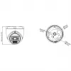 Hikvision DS-2CE76D0T-LPFS 2MP Turbo-HD Kamera obrotowa (2.8mm)