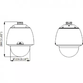 Hikvision DS-2DE5425WG1-E 4 MP 25x Sieciowa Kamera IR PTZ